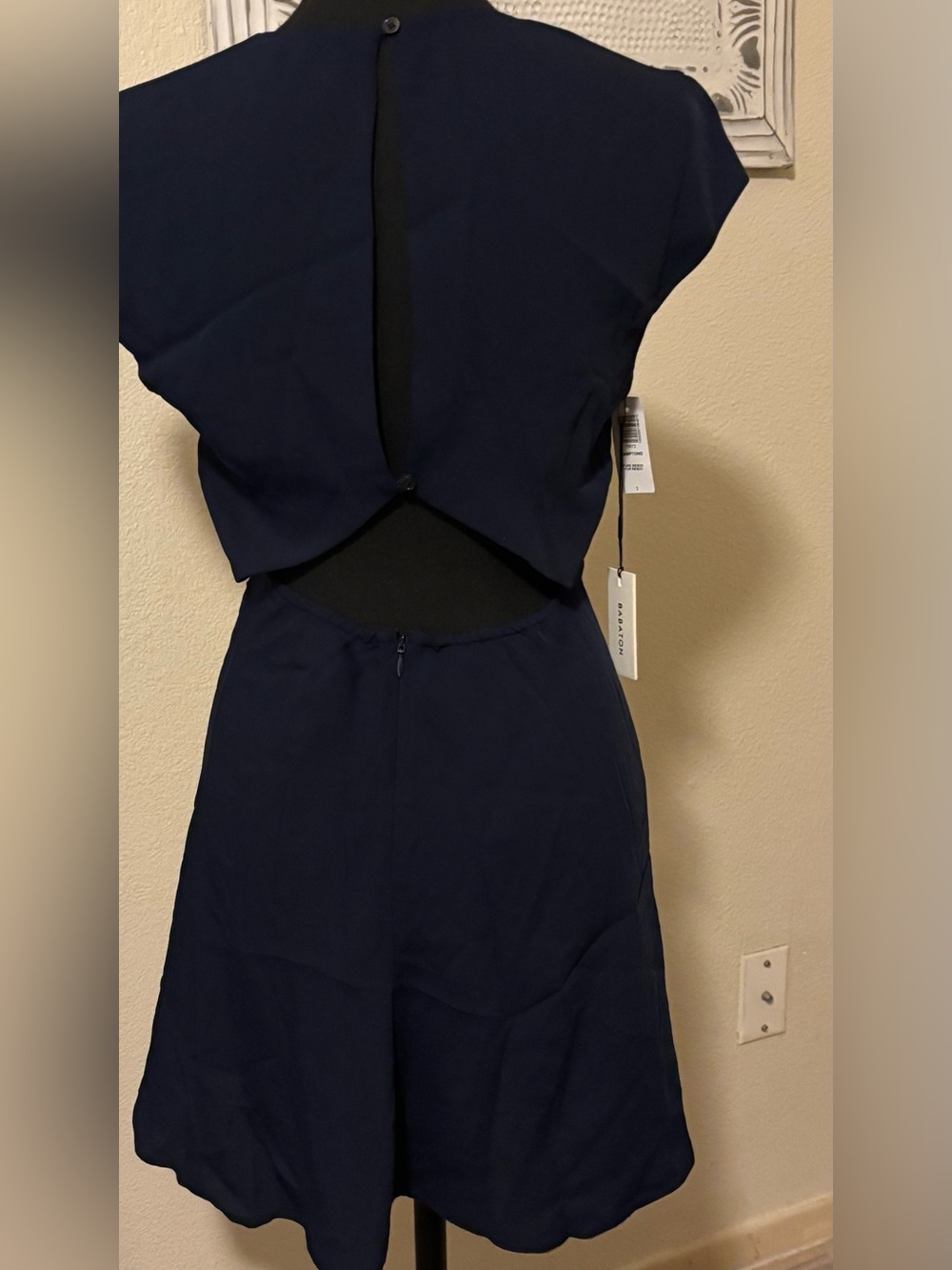 BABATON Hamptons Mini Dress open back size 2 Aritzia - Picture 14 of 16